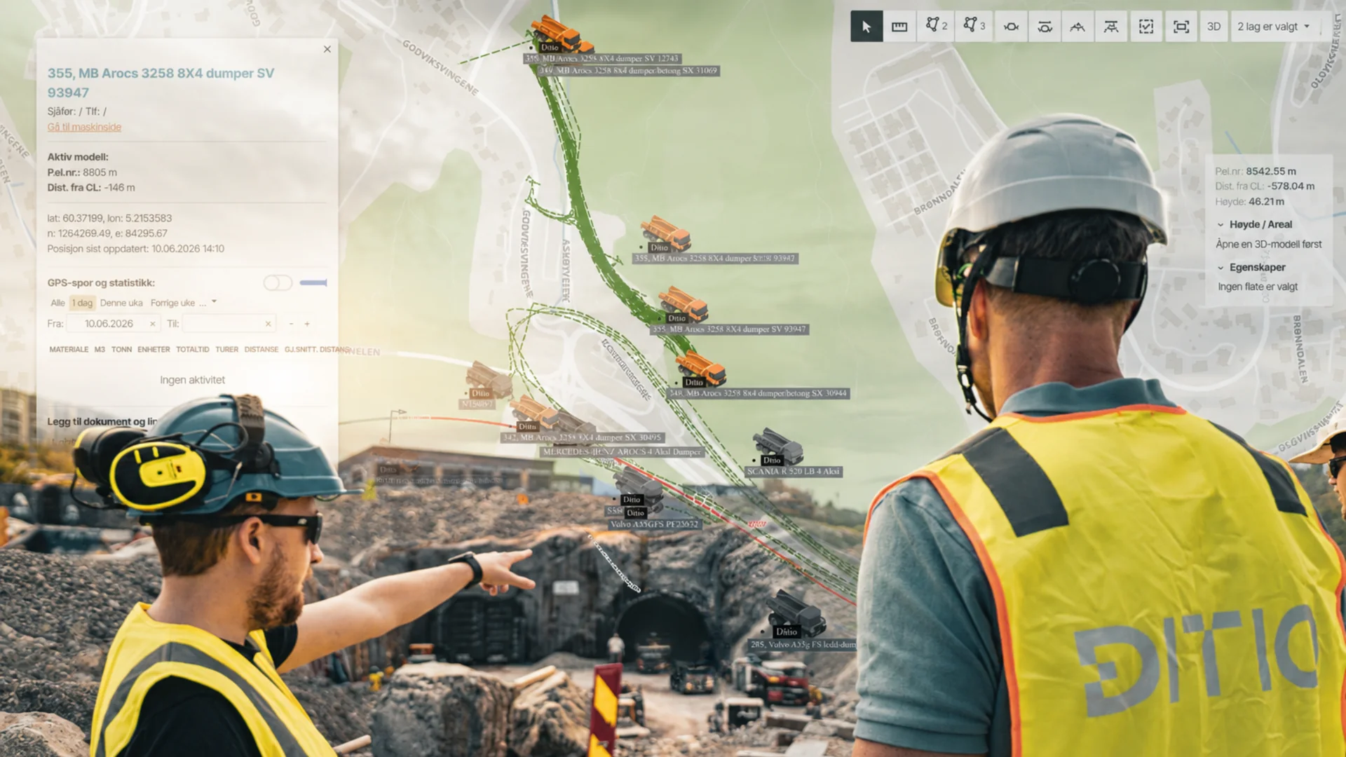 Ditio and Infrakit – a perfect match for digital project management in construction