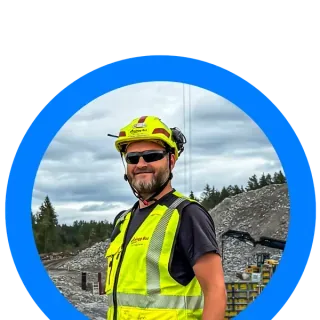 Jøran Jørgensen, responsabile di progetto di Anlegg Øst Entreprenør