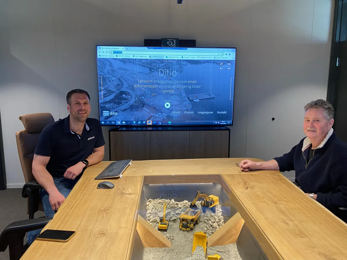 Fra venstre: Joakim Hetland, Petter Bjelland