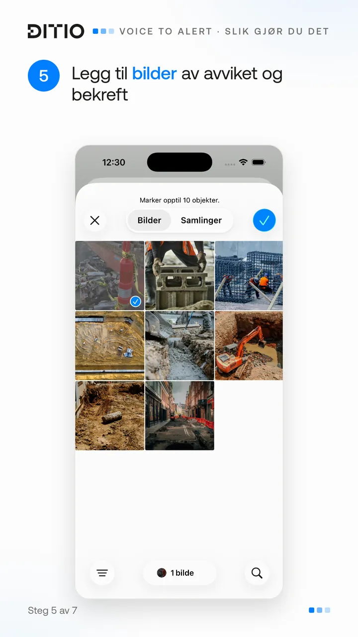 Voice to Alert – les gjennom og juster beskrivelsen (steg 5)